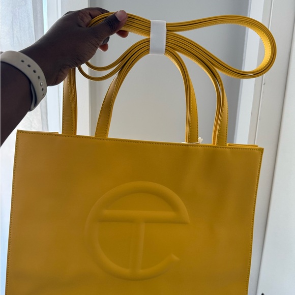 Telfar Handbags - Telfar Yellow Tote Bag